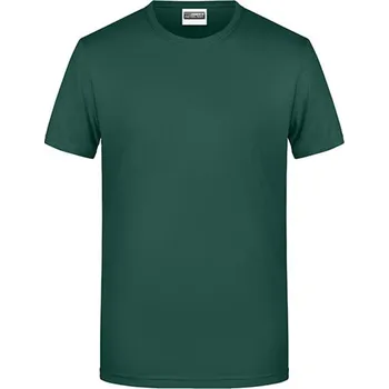 Pánské tričko James&amp;Nicholson JN8008 Pánské triko 8008 Dark Green XXL