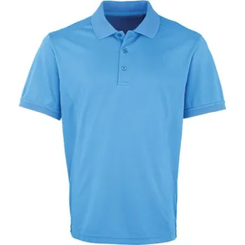 Pánské tričko Premier Workwear Pánské polo triko PR615 Sapphire -ca. Pantone 300 XL