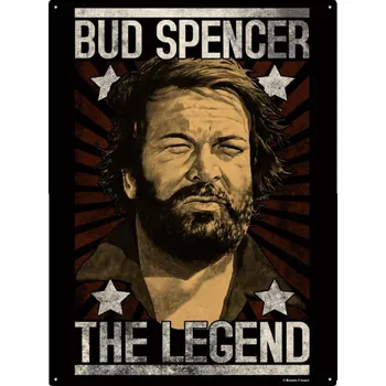 Plakát Bud Spencer a Terence Hill Cedule Bud Spencer The Legend 30x40cm