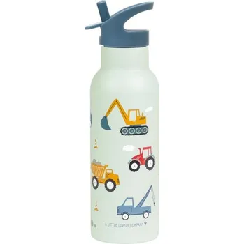 A Little Lovely Company - nerezová láhev na pití, 500 ml - vozidla