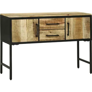 Komoda vidaXL Konzolový stolek se zásuvkou s úložištěm Hnědá 100 x 35 x 70 cm [374101]