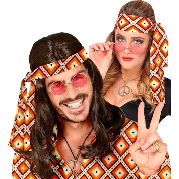 Hippie čelenka ve stylu 70. let