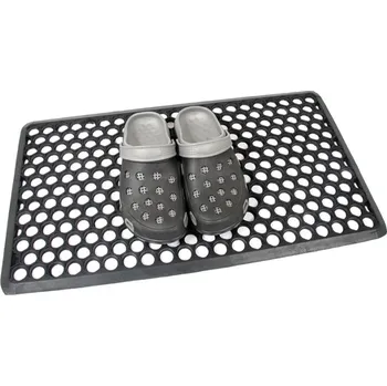 Rohožka Venkovní gumová rohožka - 70 x 40 x 1,2 cm