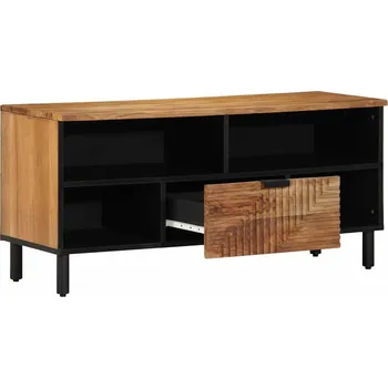 Komoda vidaXL TV jednotky s policí Masivní akátové dřevo 100 x 33,5 x 46 cm [4017772]