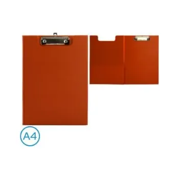 luma Dvojdeska s klipem A4 - červená