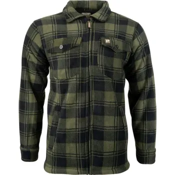 JACK PYKE Košile TUNDRA zateplená ZELENÁ L ZELENÁ - OLIV