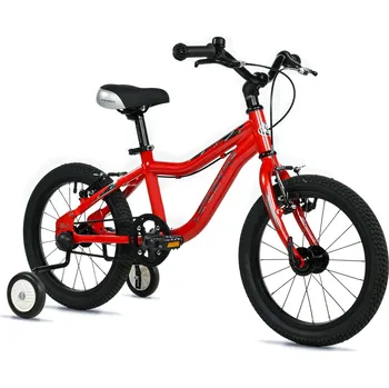 Dětské kolo AREZZO Leader Fox SANTO BOY 16" červená 2025 Barva: RED, Velikost: 16"