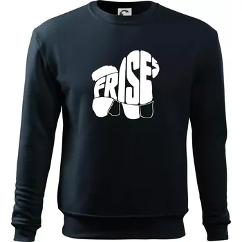 Bišonek - fries nápis v těle - Mikina Essential dětská - 146 cm/10 let ( Námořní modrá (velmi tmavá - téměř černá) )