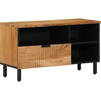 vidaXL TV jednotky se zásuvkou Masivní akátové dřevo Kompozitní dřevo [4017773]