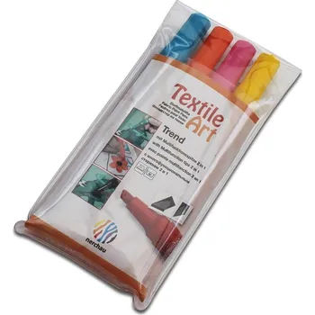 Sada fixů na textil Nerchau "Trend"- 4 ks