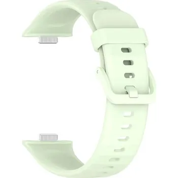 Řemínek na hodinky Silikonový řemínek Ricardo (pro Huawei Watch Fit 3, 4, 4 Pro), zelený V1