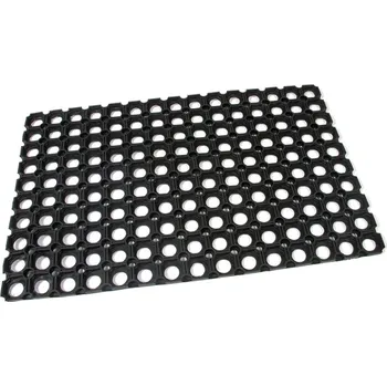 Rohožka GUMOVÁ ROHOŽ NA NEJHRUBŠÍ NEČISTOTY 60 X 40 X 1,6 CM