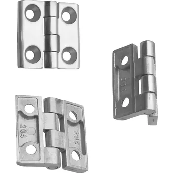 Stavební výplň Onpira Nerezový dveřní pant leštěný hranatý čep Rozměr: 50x50 mm