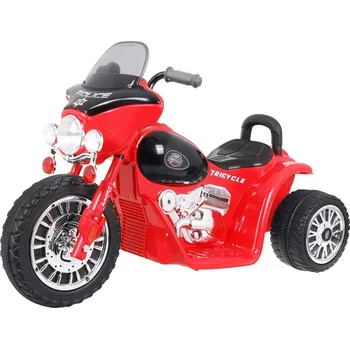 Dětská tříkolka Majlo Toys Dětská elektrická tříkolka Chopper červená