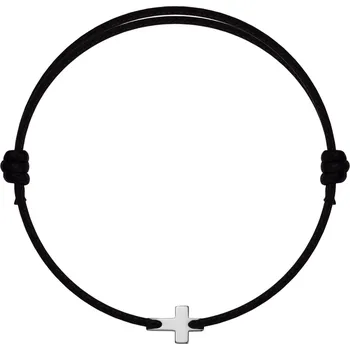Náramek Náramek se šnůrkou Faith Cross