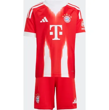 Dětská souprava adidas Performance FC Bayern Munich červená barva, JN8510 33X, vel. 98