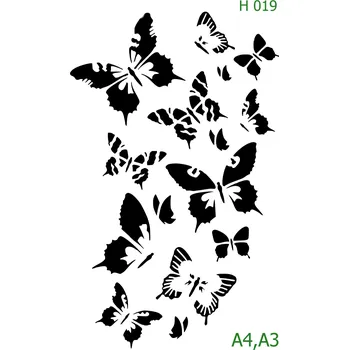 Šablona H 019 - A4 , Lepící fólie