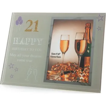 Rám na obraz Rámeček pro fotku BIRTHDAY 2 šedý