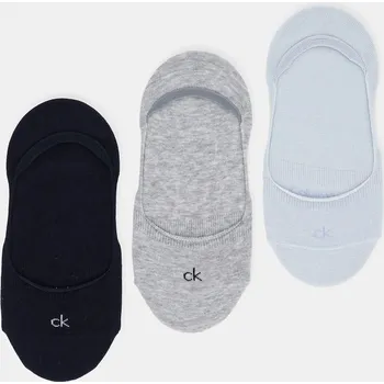 Pánské ponožky Ponožky Calvin Klein 3-pack 701234371 modrá 05X, vel. 35/38
