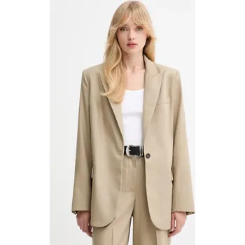 Dámské sako Sako s vlnou IRO WP07SANNIE zelená 81X, vel. 40