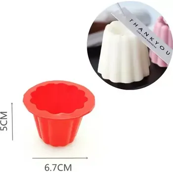 Forma na odlévání Silikonová forma na svíčky - Créme Brulé