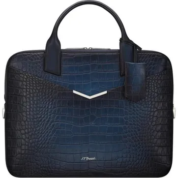 Aktovka na dokumenty S.T. DUPONT - ATELIER BLUE - Kožená taška na dokumenty