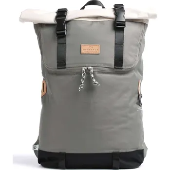 Městský batoh Doughnut Reborn Christopher Batoh s chlopní 45cm, 18L, šedá/černá, umělé vlákno, 147971