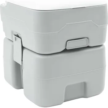 Chemické WC vidaXL Campingové WC Šedá 41,5 x 36,5 x 42 cm [42001435]