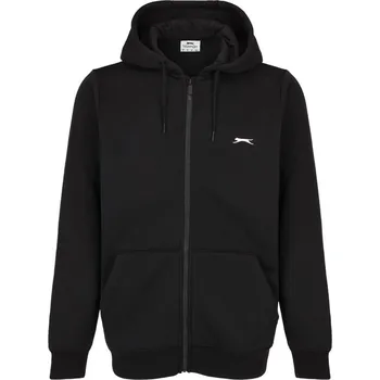 Pánská mikina Slazenger Full Zip pánská mikina Black 2XL