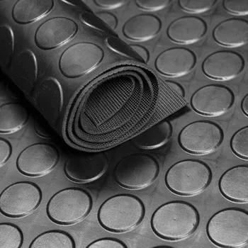 Rohožka Gumová průmyslová podlahovina Penízky 1,2 m x metráž x 0,4 cm
