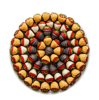 Jahodový tác zlatý Malý (S)