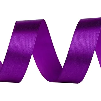 Atlasová stuha svazky po 5 m šíře 20 mm, barva 35 fialová gerbera