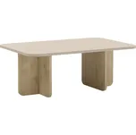 Marckeric Krémový konferenční stolek Hillary 100 x 60 cm