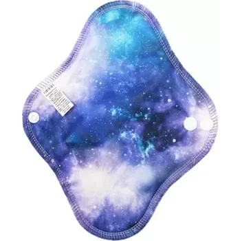 Menstruační vložka Breberky BIO látková denní vložka s PUL - Galaxie