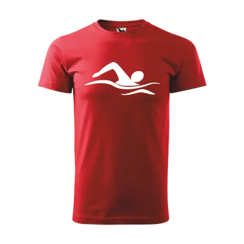 Chlapecké tričko ON-DESIGN Tričko pánské/dětské s PLAVCEM Velikost: 134 cm/8 let, Barva: červená