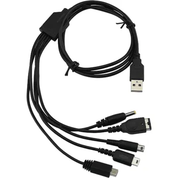 Napájecí kabel Nabíjecí USB kabel pro SP, PSP, NDS, 3DS, Wii U
