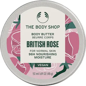 Tělový krém The Body Shop British Rose Body Butter (50 ml)