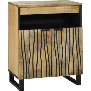 Komoda vidaXL Skříňka Hnědá 60 x 33 x 75 cm masivní mangovníkové dřevo [4017961]