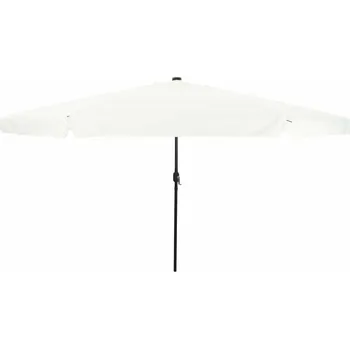 Slunečník vidaXL Zahradní slunečník Písek a antracit 395 x 395 x 245 cm [42003644]