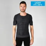 Iron-ic Lehké a vysoceprodyšné pánské tričko Barva: Grey/Black, Velikost: one size