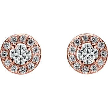 Náušnice Náušnice s diamanty Glossy Charm