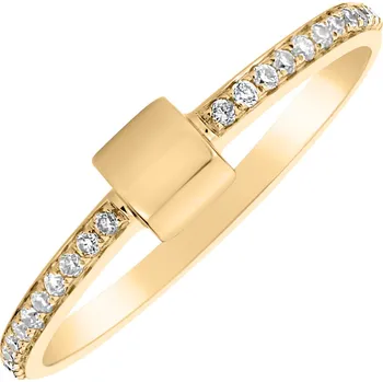 Prsten Prsten s diamanty Midnight Ray