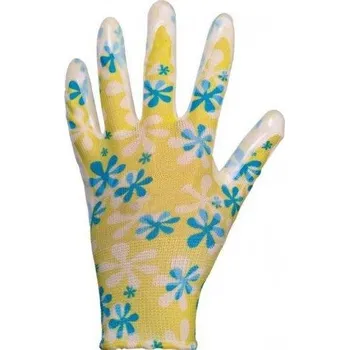 Pracovní rukavice Rukavice FIDO, máčené v nitrilu s blistrem