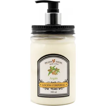 Tělové mléko Becasan Nature Arganové tělové mléko Becasan Nature, 360ml