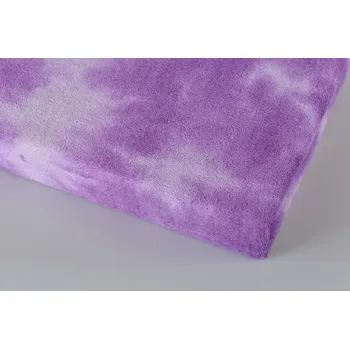 Prostěradlo Aaryans Batikované froté prostěradlo fialové Rozměry prostěradla: 180x200 cm