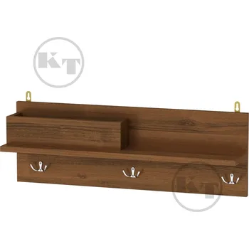 Věšák Slevadoma Věšák V-6 | OŘECH Barva: ořech - tmavý