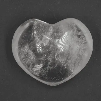 Milujeme Kameny Křišťál - srdce - tromlovaný kámen KS18 540192