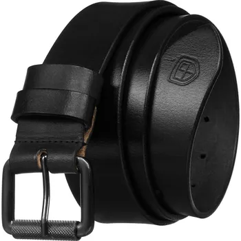 Opasek Peterson Černý pánský kožený opasek s klasickou sponou PTN LTP-BUF BLACK Velikost: 125