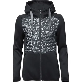 Dámská mikina Dámská kombinovaná mikina Willard GRONA 2XL Černá, Šedá, Bílá