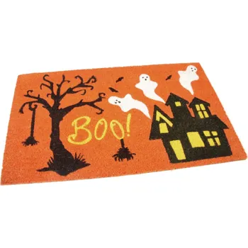 Rohožka Kokosová vstupní rohož Scary House - 75 x 45 x 1,7 cm